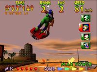 une photo d'Ã©cran de Wave Race 64 sur Nintendo 64